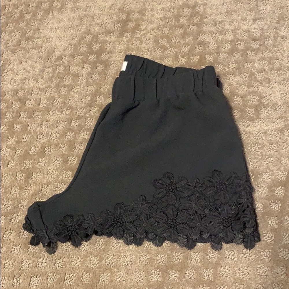 Grey Fancy Shorts